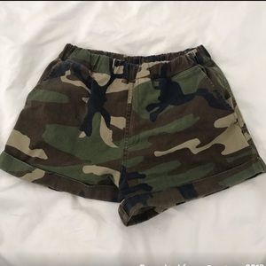 Camo Cargo Shorts